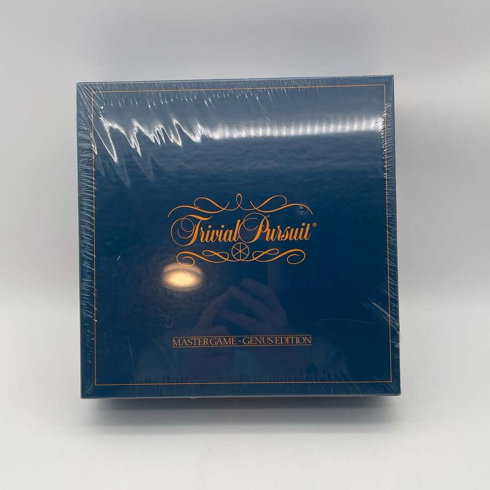Vintage 1981‎ Trivial Pursuit Genus Edition Master Game Factory Sealed No. 7